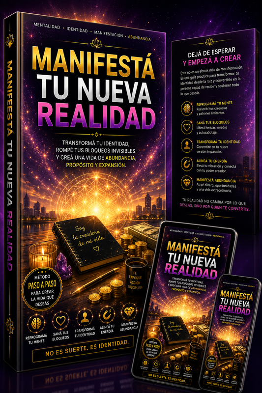 MANIFESTÁ TU NUEVA REALIDAD + 11 BONUS DE REGALO